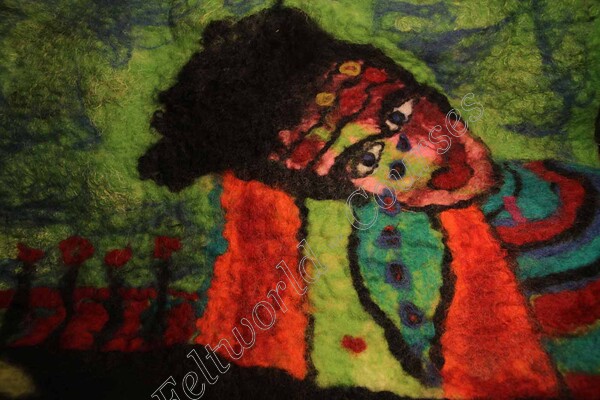 A cry for help(0052) 
 A Cry For Help 
 Keywords: Feltmaking, fibre arts, feltworld, pictures, hundertwasser,